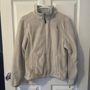 The North Face Cream Fleece Jacket